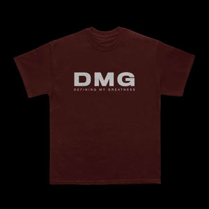DMG Maroon Signature Tee
