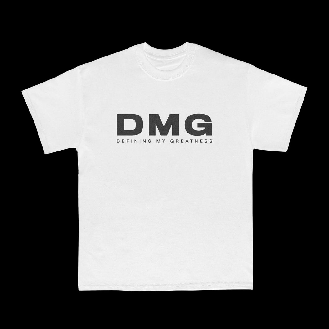 DMG White Signature Tee